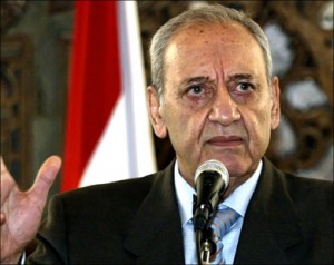 Berri: El L&iacutebano es un nudo para “Israel” en este mundo