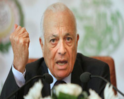 Reuni&oacuten de los cancilleres &aacuterabes en la liga &aacuterabe en Egipto