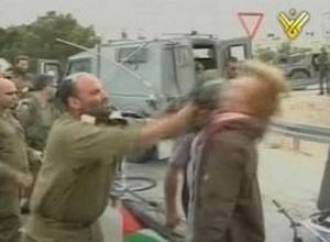 Fue golpeado por un coronel del Ejército israel&iacute