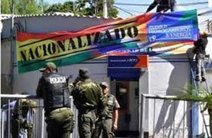 Bolivia va a compensar a Red Eléctrica por la expropiaci&oacuten