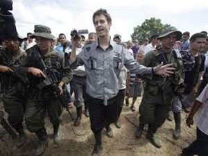 Liberado el periodista francés Langlois en Colombia