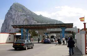 Incidente con contrabandistas espa&ntildeoles en Gibraltar