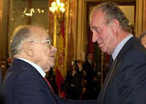 Hist&oacuterico dirigente comunista, Santiago Carrillo, fallece a los 97 a&ntildeos