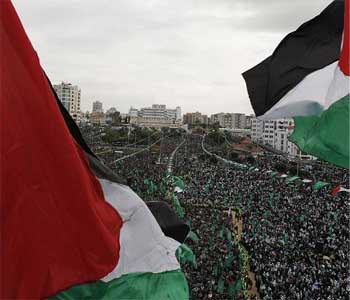 Palestina con su frontera desde el rio hasta el mar es para los palestinos 