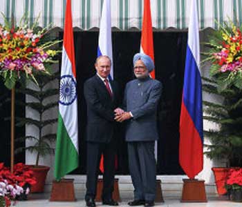 Rusia e India promueven cooperaci&oacuten bilateral