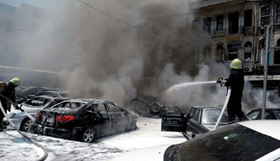 Al menos 25 muertos por la explosión de un coche bomba en Hama