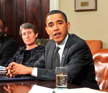 Obama nominará a la ejecutiva Sally Jewell para el Departamento del Interior 
