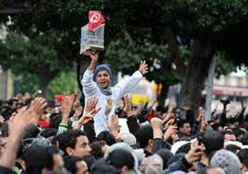 Protestas en Túnez por el asesinato de Belaid