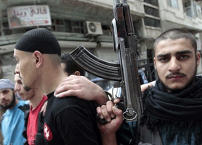 Armas de destrucción masiva traídas de Libia y usadas en Siria