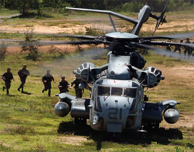 Estrellado un helicóptero militar de EEUU cerca de Corea del Norte