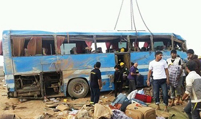 Atentado suicida contra una caravana de peregrinos iraníes