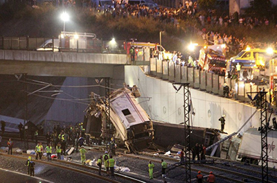La tragedia ferroviaria de Galicia