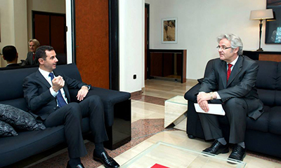 La entrevista del presidente sirio con Izvestia