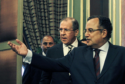 Concuerdan Rusia y Egipto sobre crisis siria y problema palestino