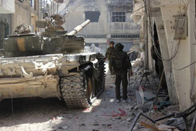 Desesperado ataque de los rebeldes en Siria