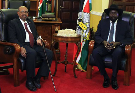 Presidente sudanés llega a Yuba