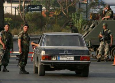 Ejército de Líbano persigue a los terroristas