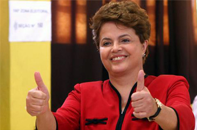 Presidenta brasileña inicia el cuarto y último año de su mandato