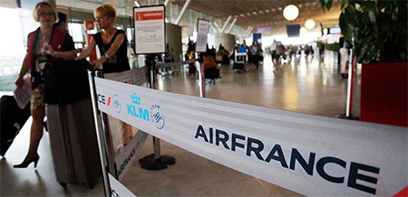 Air France estima en 500 millones de euros pérdidas por huelga