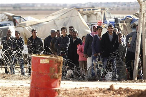 No hay dinero para dar de comer a los refugiados sirios