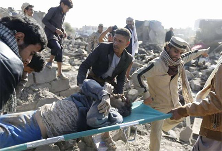 Yemen a merced de las ciegas bombas saudíes