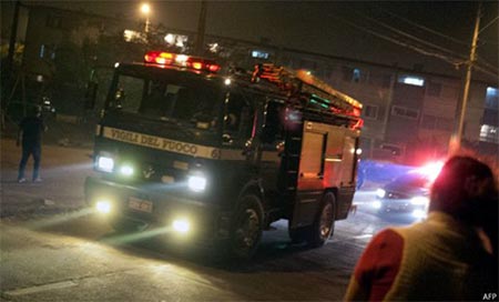 Estado de emergencia en Valparaíso por un incendio forestal