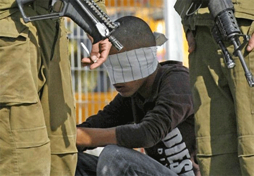 Palestinos menores de edad en prisiones de la ocupación sionista