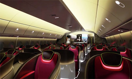 Boeing presenta su futurista aeronave de pasajeros