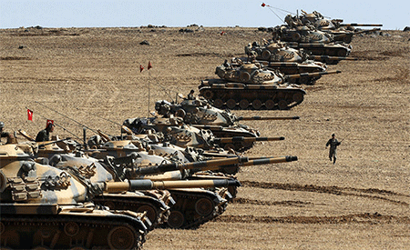 Ankara y Riad podrían llevar a cabo una operación terrestre en Siria