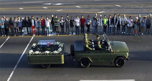 Cuba se despide de su líder histórico, Fidel Castro