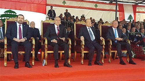 Líbano celebra el Día de la Independencia con un desfile militar