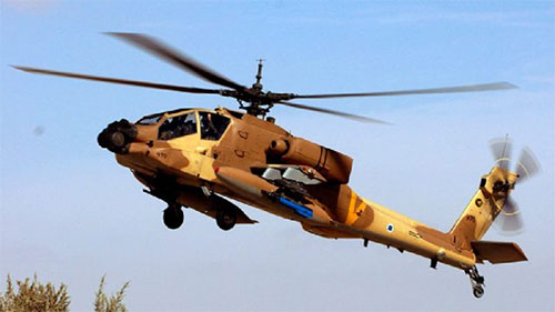 Se estrella helicóptero en una base militar israelí en el sur de Palestina ocupada