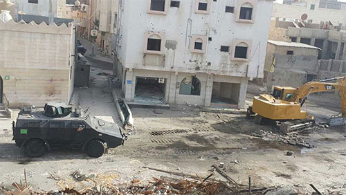 El régimen saudí “no quiere un ser vivo en Al-Awamiya”