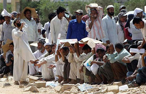 Cárcel y flagelación para trabajadores indignados en Arabia Saudí