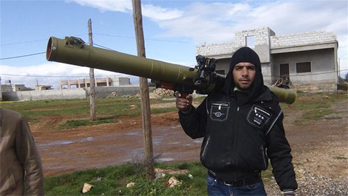 Armas suministradas a la oposición siria se venden en Telegram