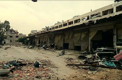 Siria rehabilita un gran complejo industrial