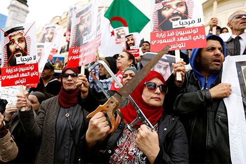 Human Rights Watch denuncia a Bin Salman en Argentina