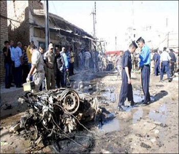66 MUERTOS Y 238 HERIDOS EN VARIOS ATAQUES EN IRAK 
