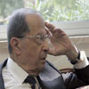 Aoun Felicita a los libaneses en el Nacimiento de Jes&uacutes v&iacutea Alintiqad