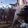 Una violenta manifestación en Italia deja decenas de heridos