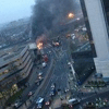 Un helicóptero se estrella contra una grúa en Londres