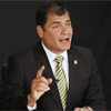 Presidente ecuatoriano denuncia doble moral de EEUU hacia Am&eacute;rica Latina