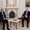 Encuentro entre el Presidente liban&eacute;s y su homólogo ruso en el Kremlin