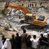El ejercito israelí destruyó hogares de palestinos en Silwan