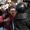 Protestas en Túnez por el asesinato de Belaid