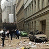 Una fuerte explosión en el centro de Praga