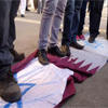 Egipcios queman banderas de Qatar e &ldquo;Israel&rdquo;