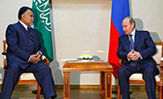 Putin se reúne con el jefe de la Inteligencia saudí