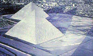 Egipto tacha de falsas las imágenes de pirámides en nieve