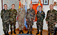 El JEMAD visita al contingente español desplegado en Líbano